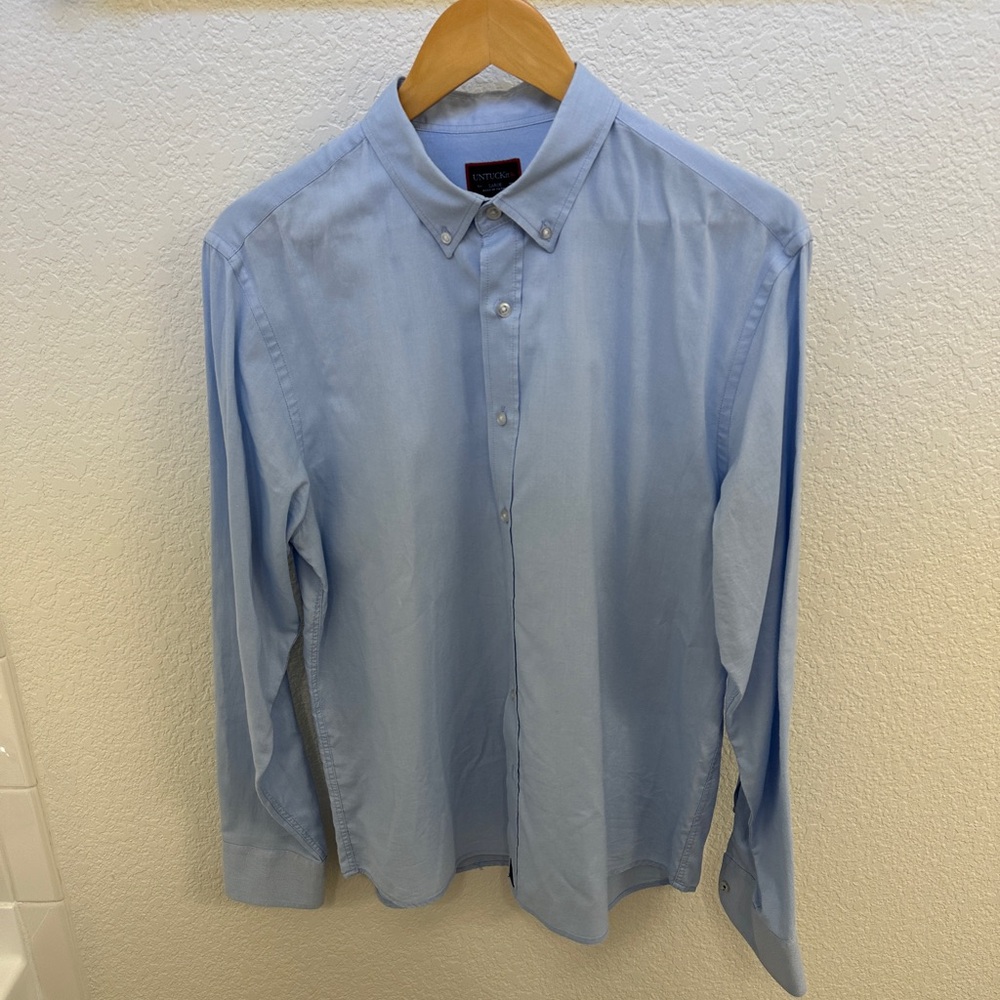 UNTUCKit Blue Oxford Shirt